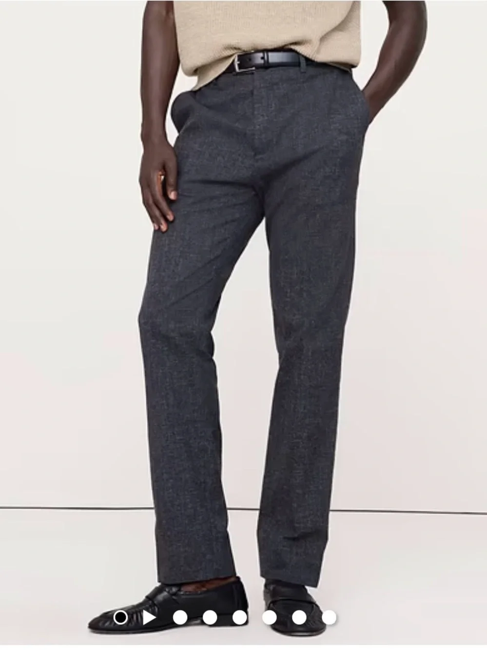 Banana Republic Charcoal Gray Dress Pants